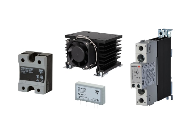 A comprehensive range of solid state relays for both AC and DC, 1 and 3 phase switching applications.  Frequently used in the plastics, packaging, food processing, semiconductor and HVAC industries.