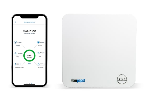 Monitor de calidad del Aire + APP IAQ Connect | RS 