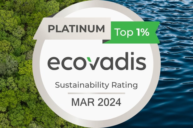 EcoVadis Platinum