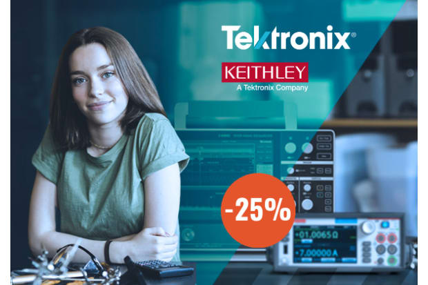 Tektronix és Keithley - 25% kedvezmény
