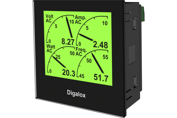 TDE Instruments LCD Panel Multi-Function Meters