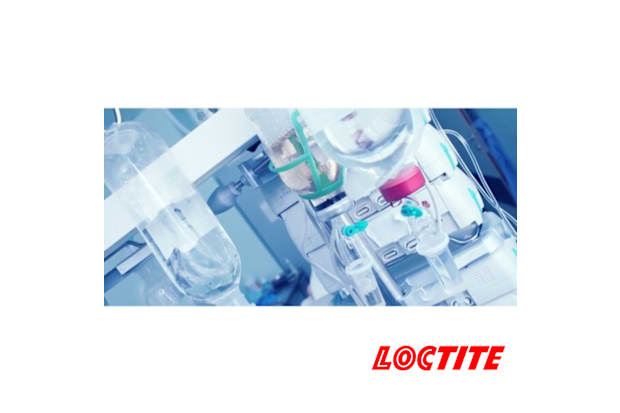 ligne de production pharmaceutique loctite