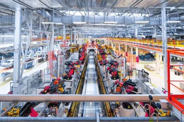 Planta de producción industrial