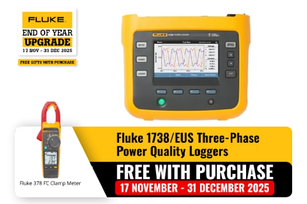Fluke 1738 Three Phase Power Energy Monitor & Logger