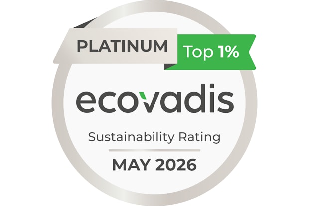 EcoVadis Platinum 2025
