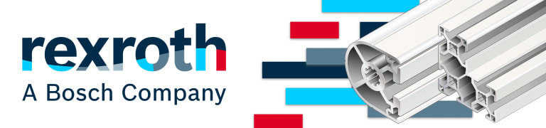 Bosch Rexroth Tubing and Profile Struts Banner