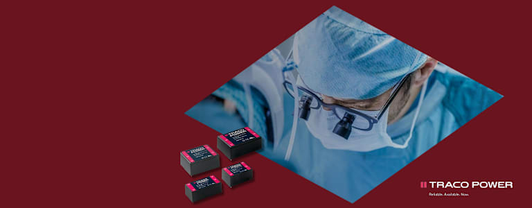 Alimentations médicales avec Traco Power