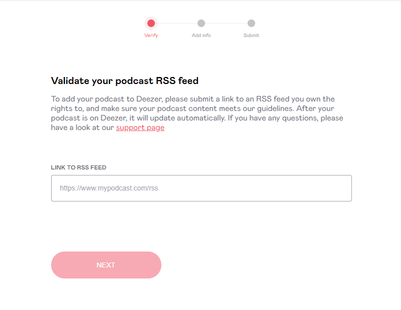 validate your podcast rss feed with apple podcasts