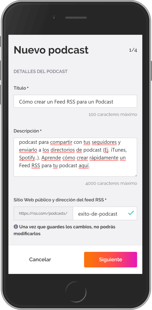 Cómo crear un Feed RSS para un Podcast
