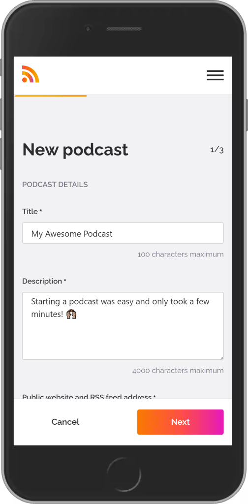 how to create a podcast