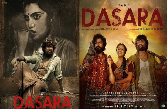 The powerful teaser of South's famous actor Nani's next film 'Dasara' has been released.