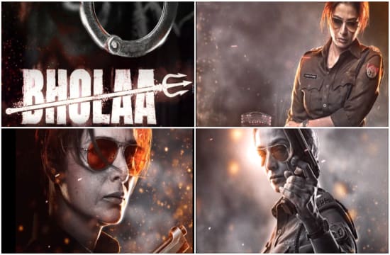 The first look of actress Tabu from Ajay Devgan's upcoming film 'Bhola' has come out.