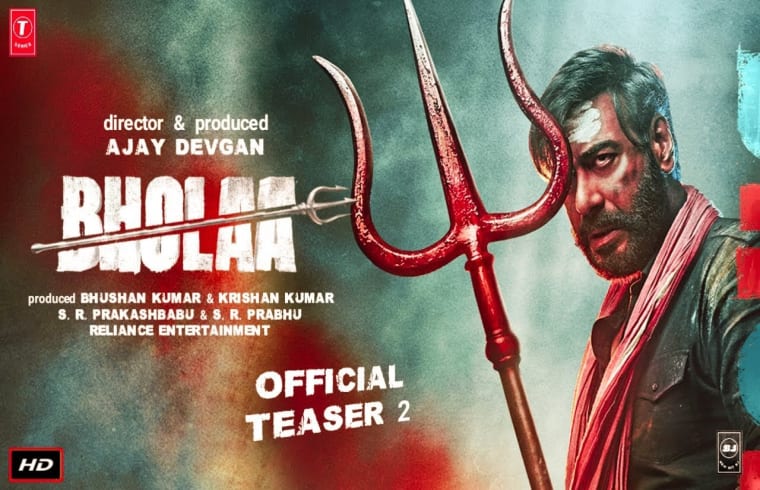 Teaser of Ajay Devgan's film Bholaa released