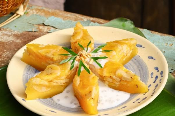 Bánh chuối hấp mềm dẻo thơm ngọt chuẩn vị miền Tây với Bột Bánh Chuối Hấp Vĩnh Thuận 340g