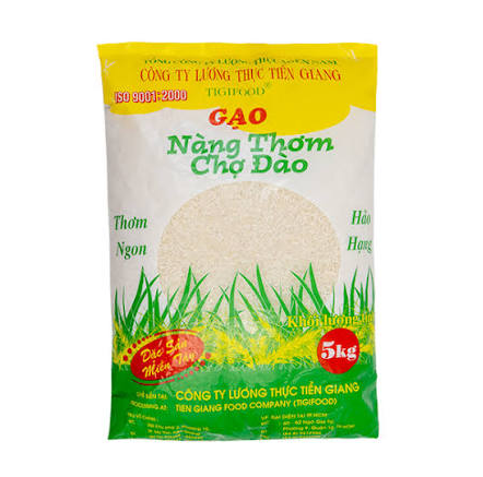 Gạo Nàng Thơm Chợ Đào 1kg chính hãng