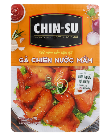 CHIN-SU Xốt Nhà Hàng Gà Chiên Nước Mắm chính hãng CHIN-SU