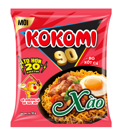 Mì Kokomi Bò Xốt Cà 90g chính hãng Kokomi