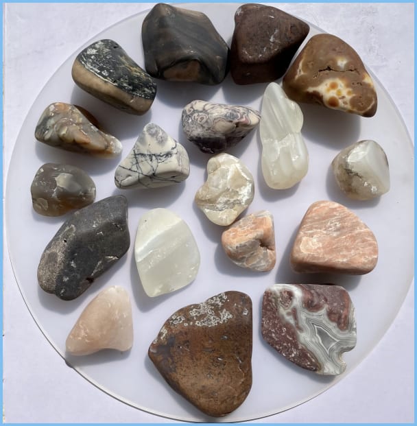 PebbleSky tumbling log started 08/27/22, updated 04/26/24 Rock