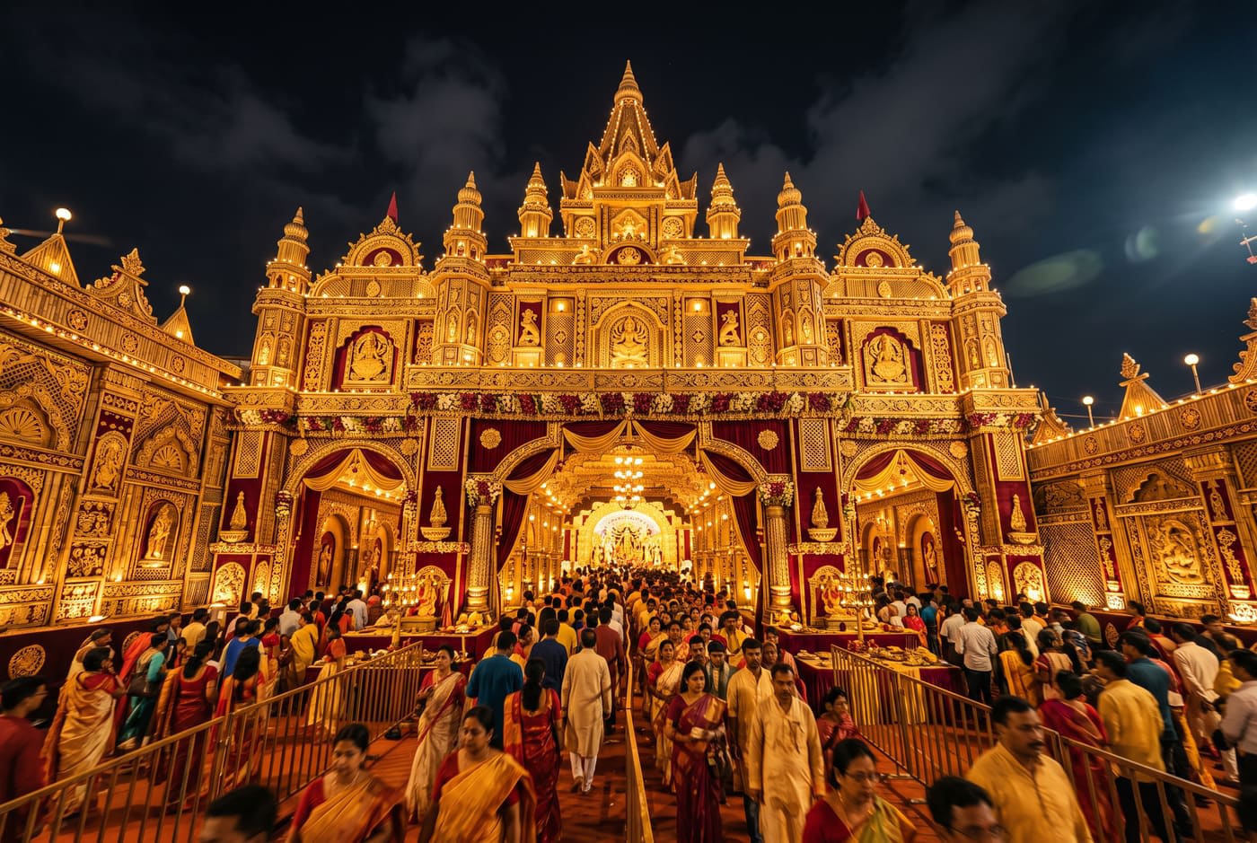 Representative Durga Puja image, not a photo of Neotown Durga Puja