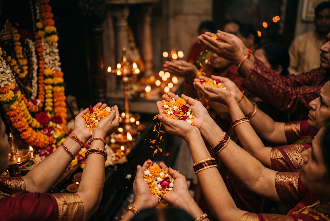Representative Durga Puja image, not a photo of TGT Durgotsav