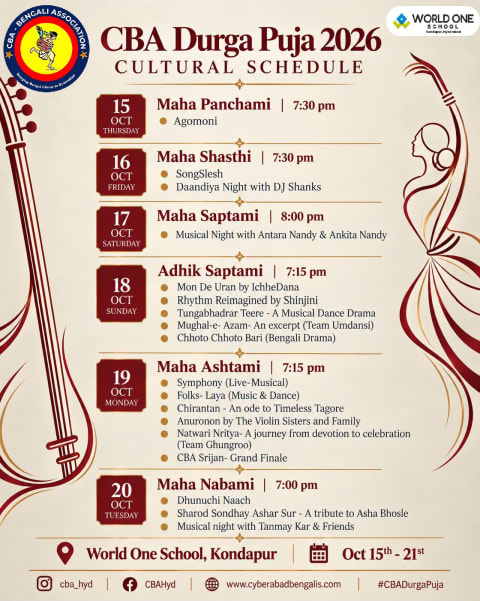 CBA Durga Puja 1