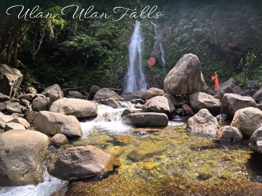 Waterfall near Agta Beach Resort