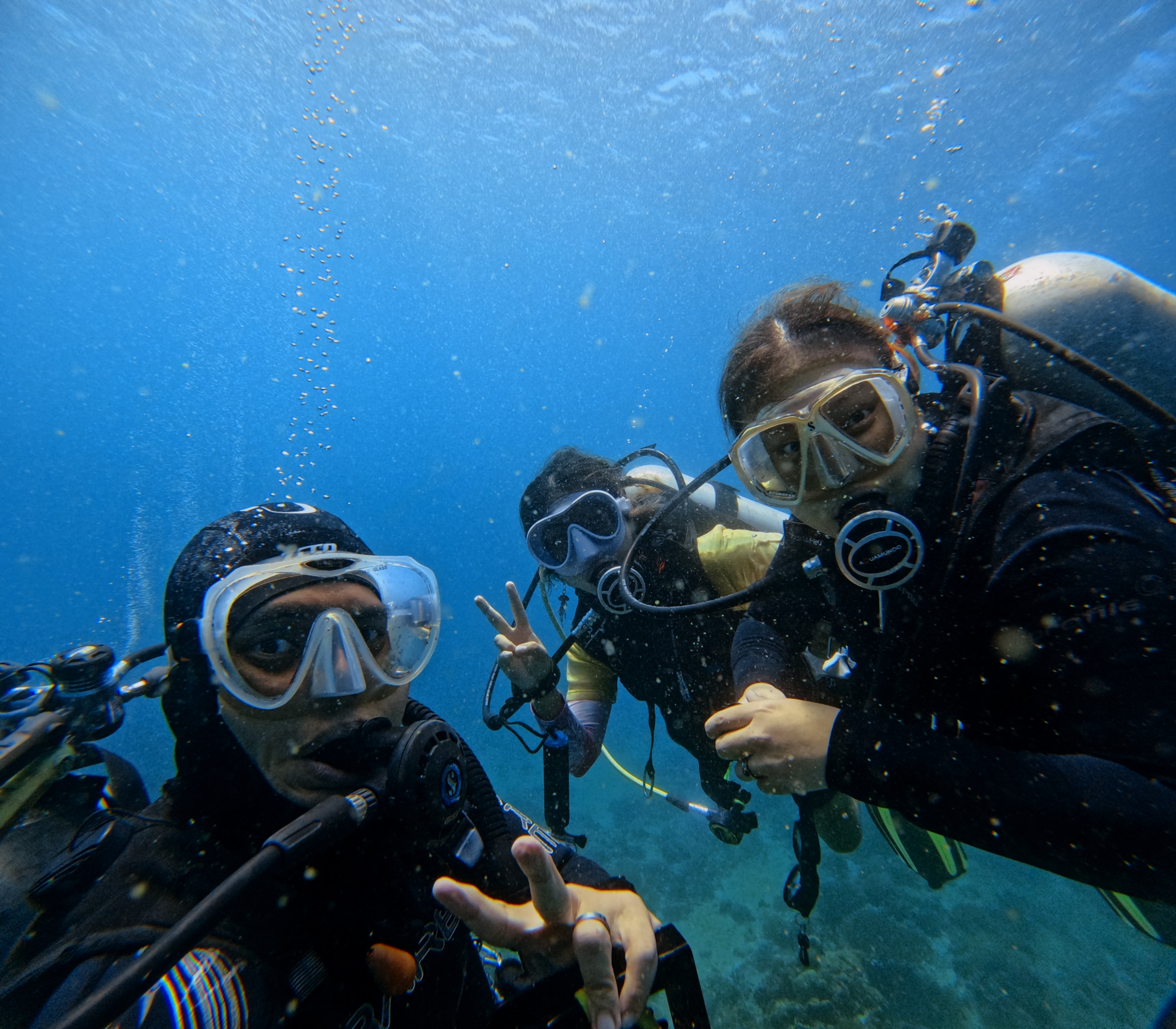 Scuba diving at Agta Beach Resort