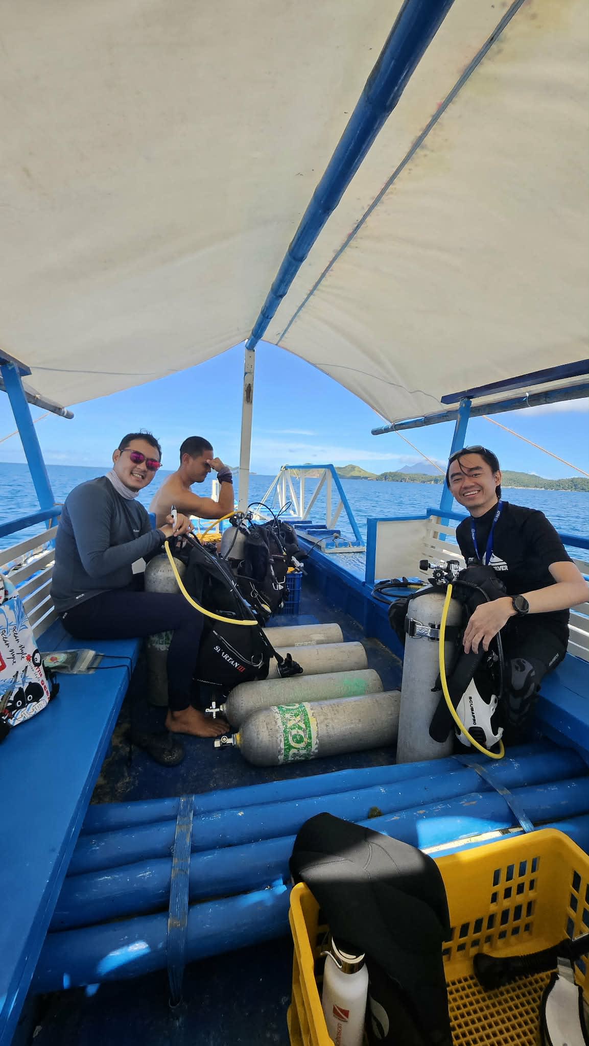 Scuba diving at Agta Beach Resort