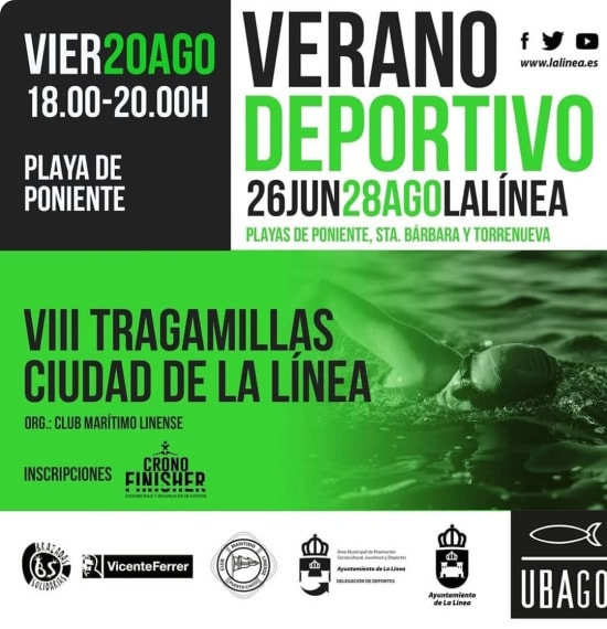 Cartel de la Tragamillas Ciudad de La Línea