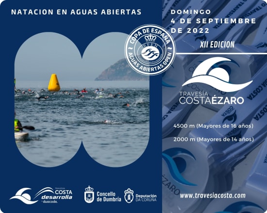 Cartel de la Travesía Costa Ézaro