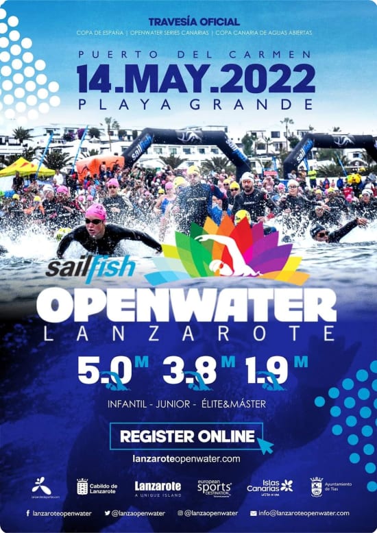 Cartel de la Sailfish Lanzarote Open Water