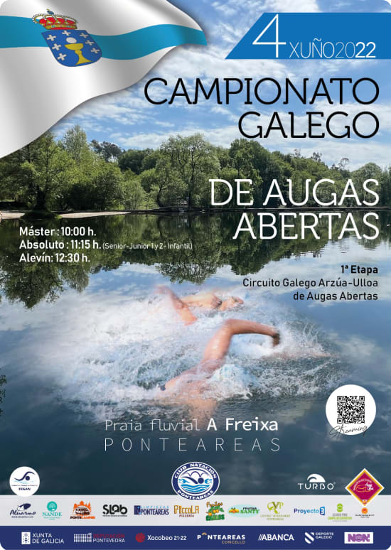 Cartel de la Cto. Galego de Augas Abertas