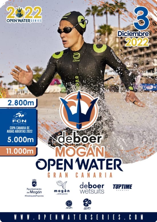 Cartel de la deboer Mogán Open Water