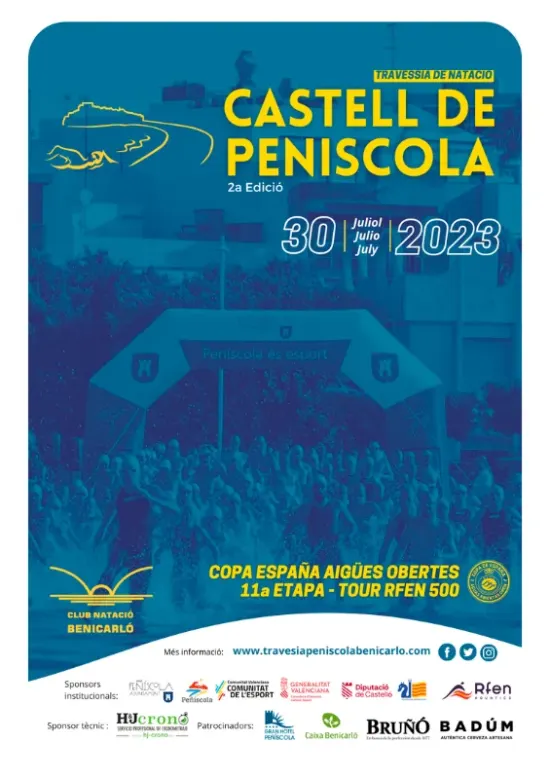 Cartel de la II Castell de Peníscola