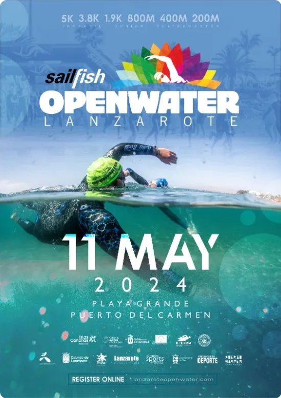 Cartel de la Sailfish Lanzarote Open Water