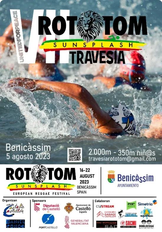 Cartel de la VII Travesía Rototom Sunplash