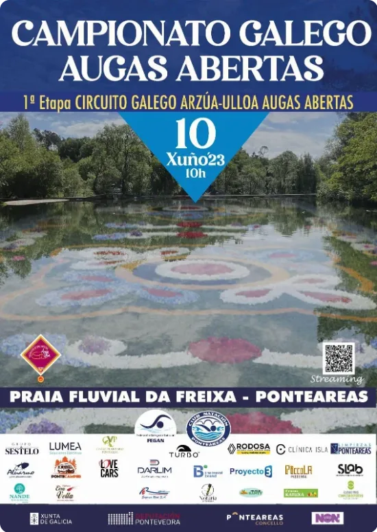 Cartel de la Cto. Galego de Augas Abertas