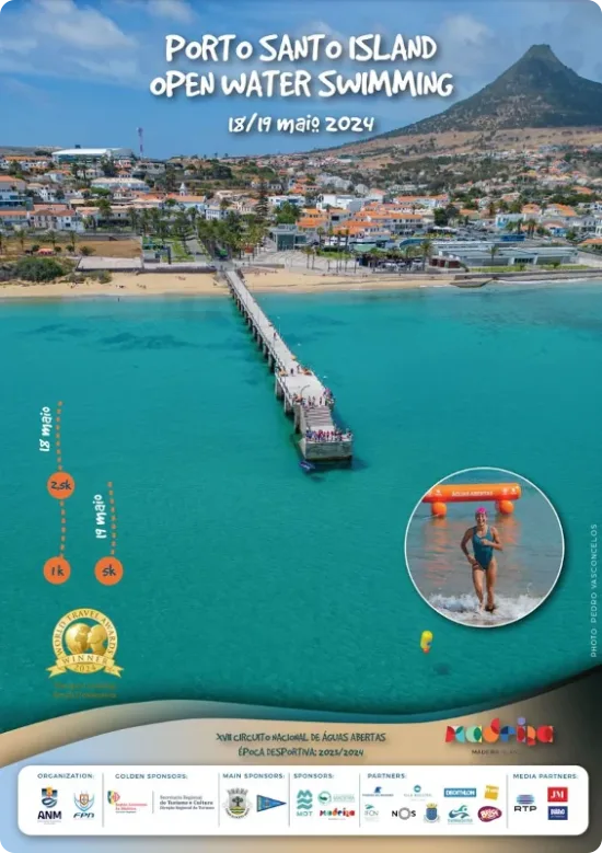 Cartel de la Porto Santo Island Open Water Swimming