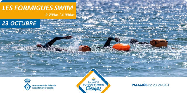 Cartel de la Les Formigues Swim