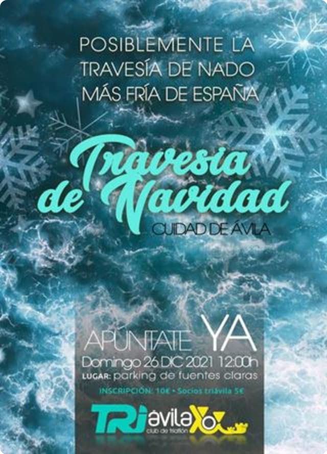 Cartel de la Travesía de Navidad - Ciudad de Ávila