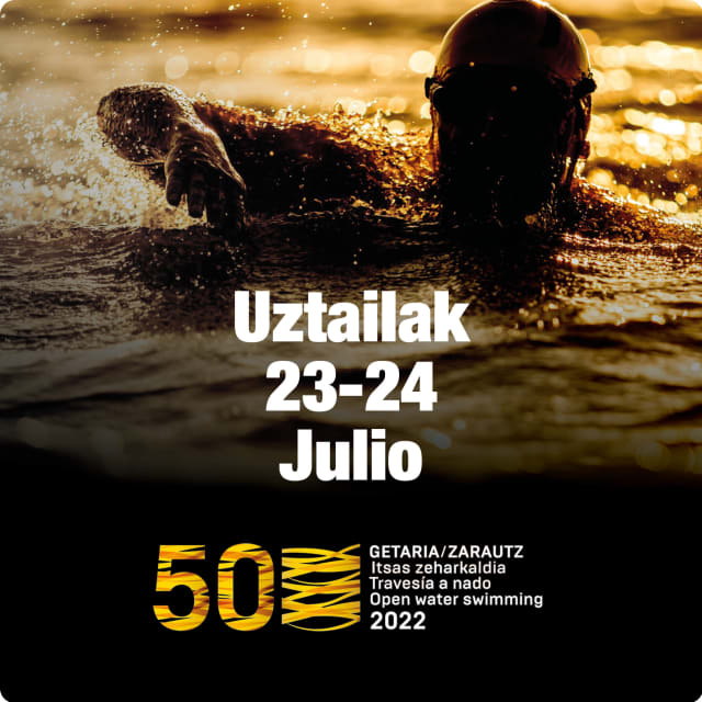 Cartel de la 50. Getaria - Zarautz