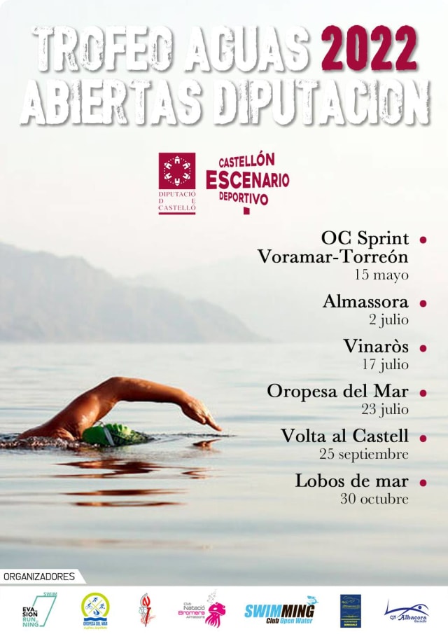 Cartel de la Travesía Platges d'Orpesa