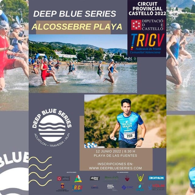 Cartel de la Deep Blue Series - Alcossebre