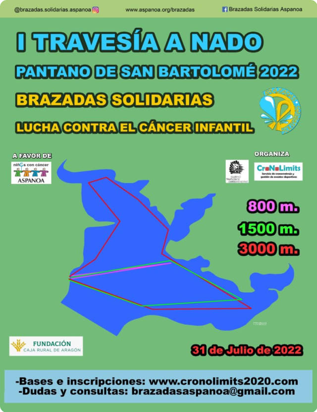 Cartel de la I Pantano de San Bartolomé