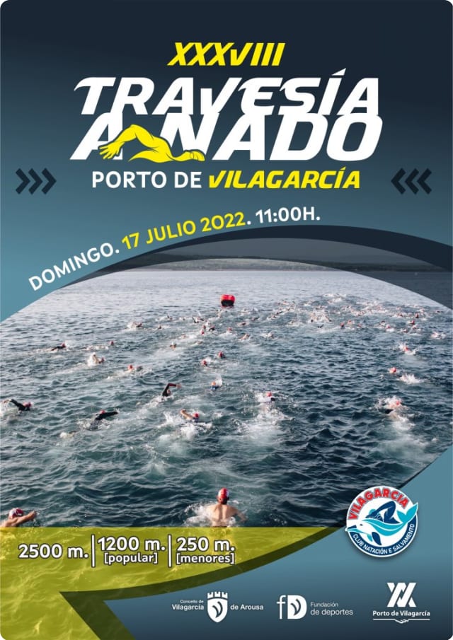 Cartel de la Porto de Vilagarcía