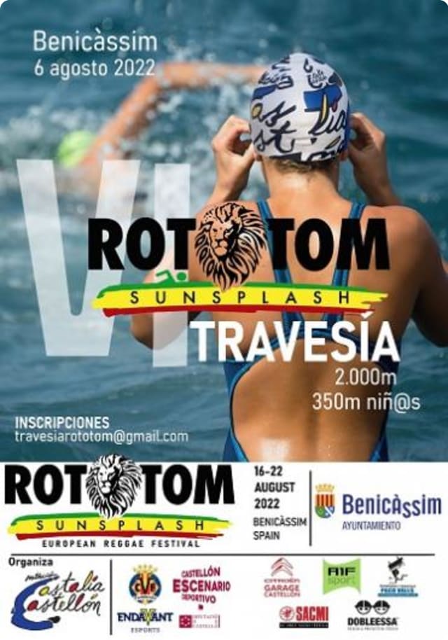 Cartel de la VI Travesía Rototom Sunplash