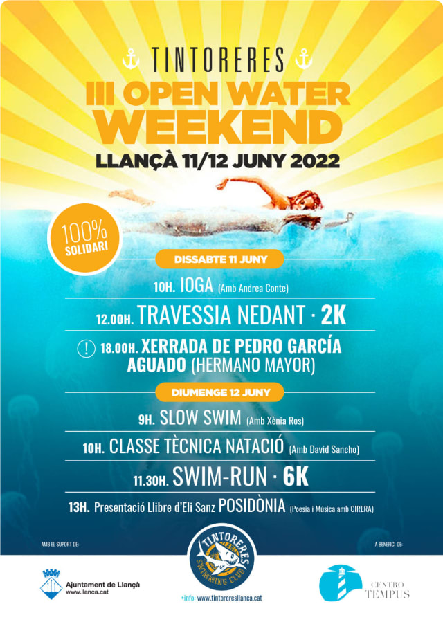 Cartel de la Open Water Weekend