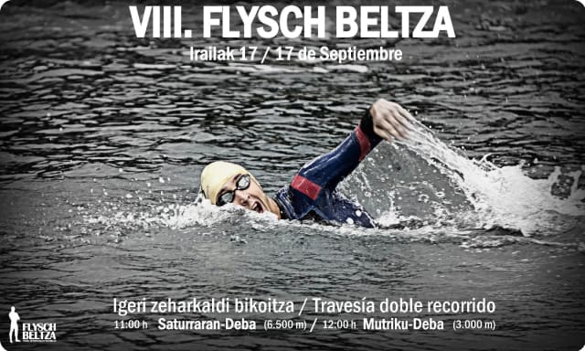 Cartel de la VIII Flysch Beltza