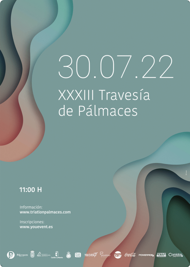 Cartel de la XXXIII Travesía de Pálmaces