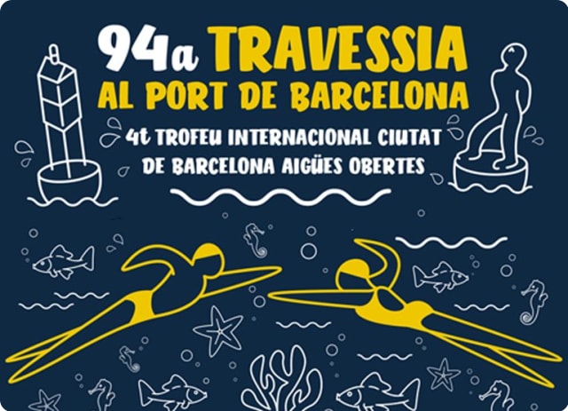 Cartel de la 94a Travessia Port de Barcelona